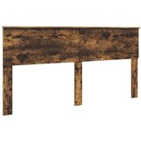  Uzglavlje s uzglavljem Dimljeni hrast 180 cm Konstruirano drvo | shoptok.hr