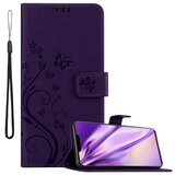 Cadorabo Huawei MATE 30 PRO v klasična temno modra - ovitek v cvetličnem dizajnu z magnetnim zapiranjem, stoječo funkcijo in režami za kartice, (20563422) | Shoptok.si