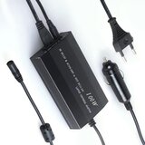 RIFF CP NCH2 Univerzalni 2v1 Car & Travel 100W (največ 5A) AC 12-24V polnilec za prenosnike z 8 vtiči, (21215510) | Shoptok.si