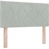 vidaXL okvir kreveta s madracem svjetlosiva 90x200 cm baršun | shoptok.hr