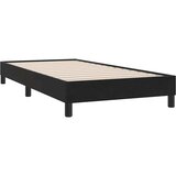 vidaXL posteljni okvir brez vzmetnice črna 90x220 cm žamet | Shoptok.si