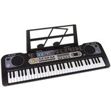Lean_Toys Klaviatura z mikrofonom Črna | Shoptok.si