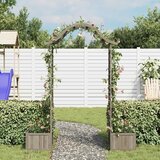  Vrtna pergola sa sadilicom siva od masivne jelovine | Eponuda.com