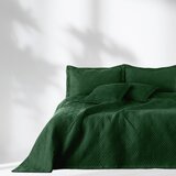 AmeliaHome Tamno zeleni prošiven prekrivač od mikrovlakana 170x210 cm Ophelia – | shoptok.hr