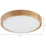 Brilagi LED plafonsko svetlo CARVALHO MODERN SLIM 2xE27/60W/230V prečnik 37,5 cm hrast | Eponuda.com