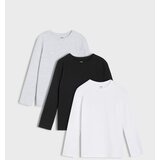 Sinsay Majice s dugim rukavima 3 pakiranje | shoptok.hr