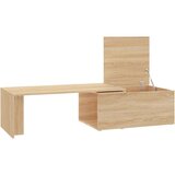  Stolić za kavu boja hrasta sonome 150 x 50 x 35 cm od iverice | shoptok.hr