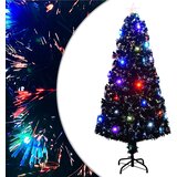 vidaXL Umjetno božićno drvce sa stalkom LED 150 cm optička vlakna | shoptok.hr