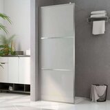 vidaXL tuširanje s cijelim mutnim staklom esg 100 x 195 cm | shoptok.hr