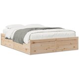vidaXL Okvir za krevet 160x200 cm od masivne borovine Cijene