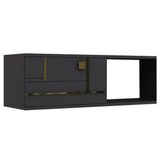 Hanah home tv polica aredam anthracite gold | ePonuda.com