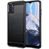IZMAEL.eu Futrola Carbon Shield TPU za Motorola Moto E22/Moto E22i - Crna | shoptok.hr