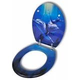  Sjedalo za WC školjku MDF dezen delfina