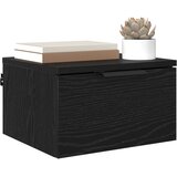 Noćni ormar Zidne Crni hrast 34 x 30 x 20 cm Konstruirano drvo | shoptok.hr