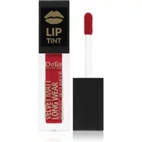 Delia Cosmetics Lip Tint mat tekući ruž za usne nijansa 015 Lucky Red 5 ml