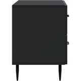  Noćni ormar Crna 62 x 34,5 x 47,5 cm Konstruirano drvo | Eponuda.ba