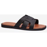 EVENTO PE1 Flat Women's Flip-Flops Made of Faux Leather Black Risamay | Eponuda.ba