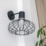  Zidna lampa SOLANO 1xE27/15W/230V crna/sjajni hrom | Eponuda.com
