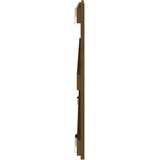  Uzglavlje za krevet boja meda 127,5x3x60 cm masivna borovina | shoptok.hr