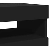 vidaXL TV ormarići s LED svjetlima 2 kom crni 60 x 35 x 40 cm | shoptok.hr
