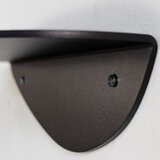 Spinder Design Črna kovinska polica 34 cm Pipa – | Shoptok.si