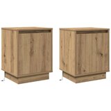  Noćni ormar 2 pcs Umjetnički hrast 39 x 34,5 x 50 cm | shoptok.hr