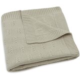 Jollein pletena dekica grain knit olive green | shoptok.hr