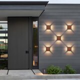  Brilagi - LED spoljno zidno svetlo QUADRAY 6W/230V, drveni dekor, IP54 | Eponuda.com