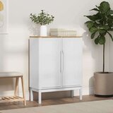  Strani šal FLORO Bela 70 x 30 x 70,5 cm Masivno borovo les, (5000217907) | Shoptok.si