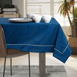 AmeliaHome Stolnjak Vesta s manšetom i obrubom 140x320 cm, indigo | shoptok.hr