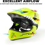 ROCKBROS OTROŠKA KOLESARSKA ČELADA TT-32003 SHARK Z ODSTRANLJIVIM ČEVLJEM VELIKOST 48-52, (5000260529) | Shoptok.si