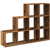 Sobna pregrada/regal za knjige 3 razina 137,5x29x103,5cm drveni | Eponuda.ba