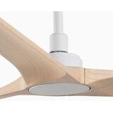 Faro 33810WT - Plafonski ventilator HEYWOOD L drvo/bela, prečnik 132 cm WT + DO | Eponuda.com