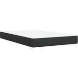 Boxspring krevet s madracem Crna 120 x 200 cm Tkanina | shoptok.hr
