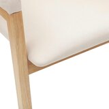 Trpezarijske stolice 2 pcs Prirodna 54 x 57 x 73 cm | shoptok.hr