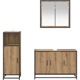 vidaXL set namještaja za kupaonicu 3 pcs hrast artisan 90 x 33 x 60 cm | shoptok.hr
