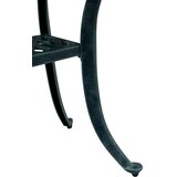  Vrtni stol zeleni 53 x 53 x 53 cm od lijevanog aluminija | shoptok.hr