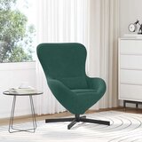  Jajolika fotelja Tamnozelena 63 x 73 x 90 cm Baršun | shoptok.hr