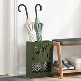 vidaXL Stalak za kišobrane Maslinasta Metal Srednji Ukrasni umetci | shoptok.hr