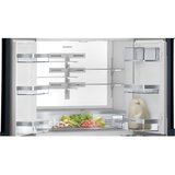 Siemens KF96RSBEA side-by-side refrigerator Freestanding 572 L Black | shoptok.hr