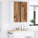 Viseći ormarić Zidne Riga Beton siva i bijela 30 x 31 x 80 cm | shoptok.hr