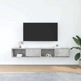 vidaXL TV ormarići 2 kom boja betona 80x31x25,5 cm konstruirano drvo | shoptok.hr