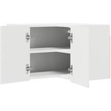  Zidni kutni ormar Lucca Bijela visokog sjaja 57 x 57 x 40 cm | shoptok.hr
