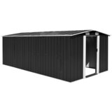vidaXL Vrtna lopa 257x489x181 cm kovinska antracitna Cene