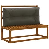  Jastučić za palete VIANEN 100% poliester Antracit - Antracit 120 x 40 x 12 cm | shoptok.hr