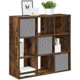  Kreveta s ladicama Dimljeni hrast 73,5 x 24 x 69,5 cm | shoptok.hr