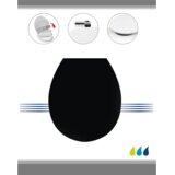 Tendance wc daska mdf sa krom okovima soft close, crna | Eponuda.ba