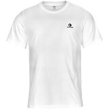 Converse Majice s kratkimi rokavi GO-TO EMBROIDERED STAR CHEVRON TEE Bela | Shoptok.si