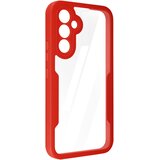 AVIZAR celotna torbica za samsung galaxy A54 5G, odporna na udarce, prozorna / rdeca, (20714002) | Shoptok.si