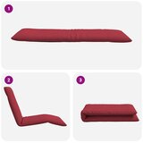  Sklopiva ležaljka za sunčanje vino crvene boje 175x54x8,5 cm Oxford tkanina | shoptok.hr